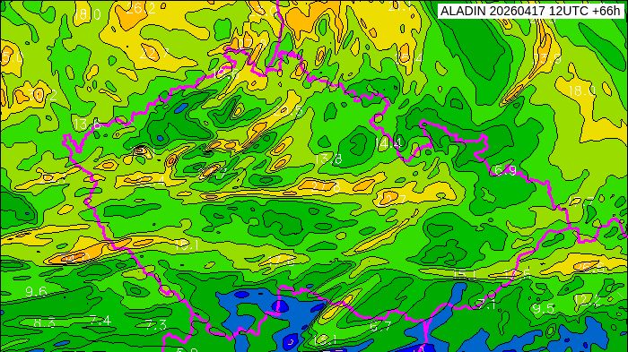 V neděli dorazí studená fronta