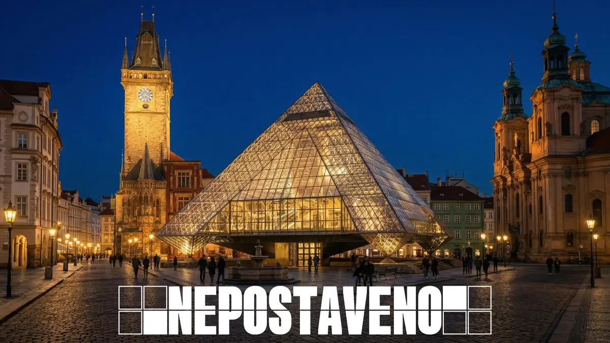 Pyramida na Staromáku? Oživili jsme bláznivé vize srdce Prahy