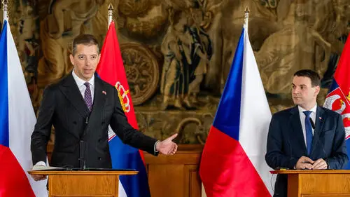 Macinka se svým srbským protějškem řešil migraci i vstup Bělehradu do EU