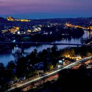 Takhle Dvorecký most doplňuje proslulé panorama Prahy. 