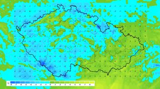 Česko zažilo mrazivé ráno. Na Šumavě naměřili -10 °C