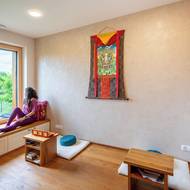 V domě je rovněž relaxační místnost.