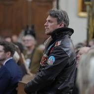 Vojtěch Dyk na pohřbu Jana Potměšila