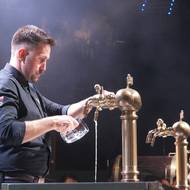 Filip Gibiš za soutěžním výčepem