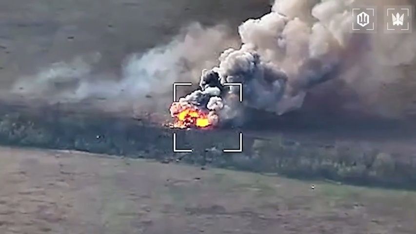 Ukrajinci zničili další termobarický raketomet Solncepjok