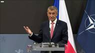 Tisková konference po jednání šéfa NATO Rutteho s Babišem