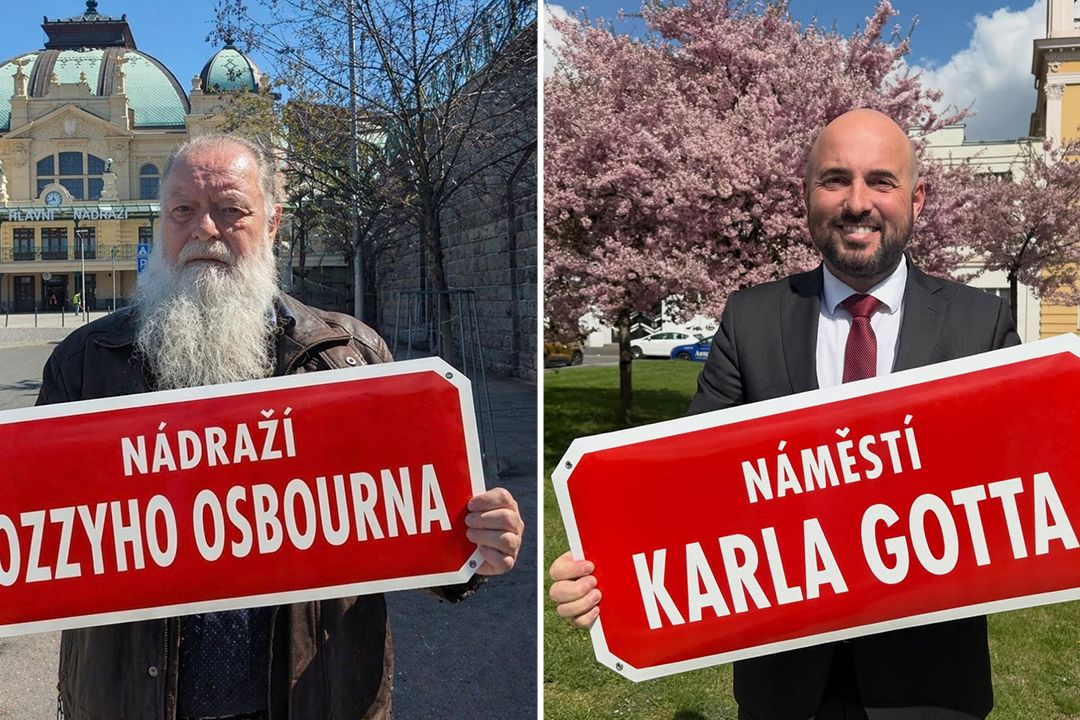 Pojmenujme nádraží v Plzni po Ozzym, reaguje senátor na Gottovo náměstí 