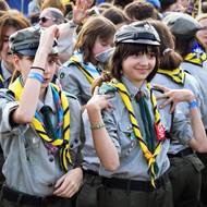 Snímky z předchozích ročníků skautského Intercampu.