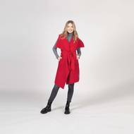 Kabátová vesta červená, Jamie Collection, 2890 Kč