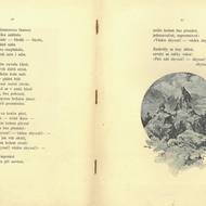 Ukázka z vydání Máchova Máje z roku 1893