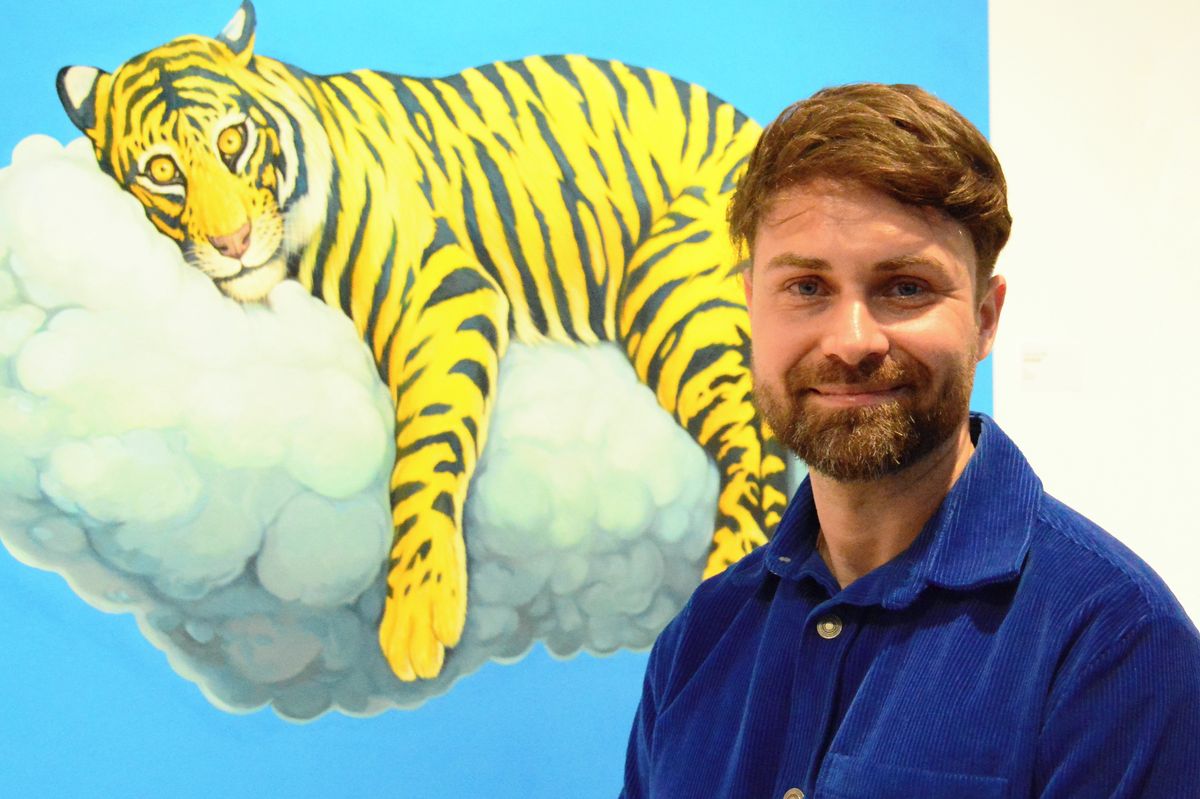 Adam Jílek a jeho farma zvířat na malířských plátnech