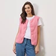 Plyšová vesta, Tchibo, 699 Kč