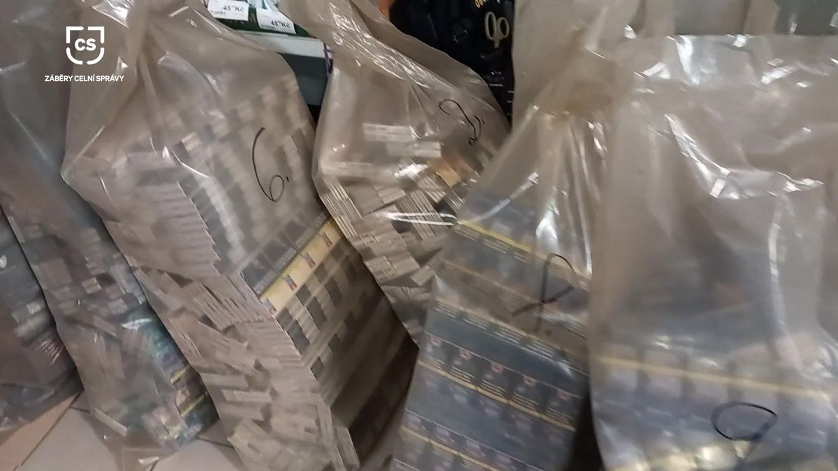 Celníci našli na Sokolovsku statisíce nelegálních cigaret
