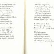 Sken pasáže z válečného vydání Máje z roku 1941, kde byl původní verš Vůdce náš zhynul změněn na Pán náš zhynul. 
