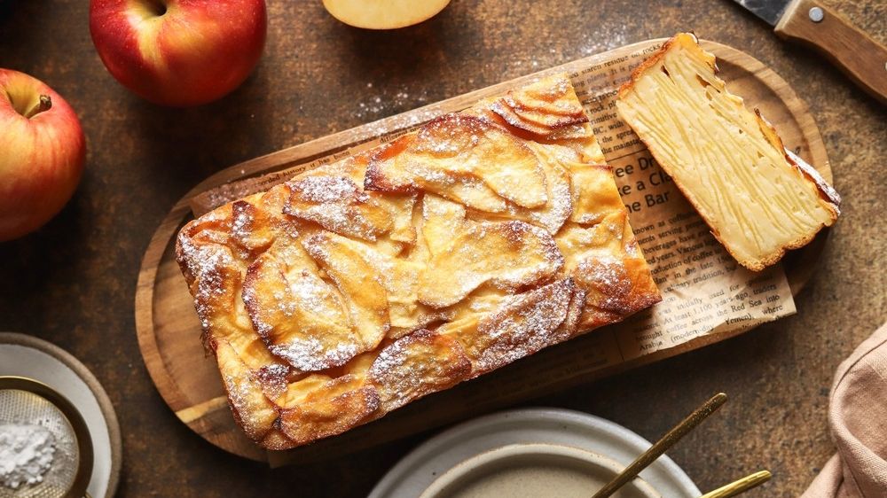 Neviditelný jablečný koláč: nejlepší způsob, jak využít poslední jablka