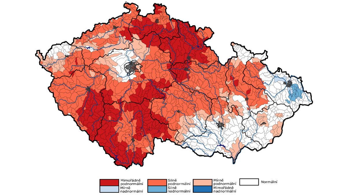 V Česku se rozvíjí sucho, déšť tento týden nebude stačit