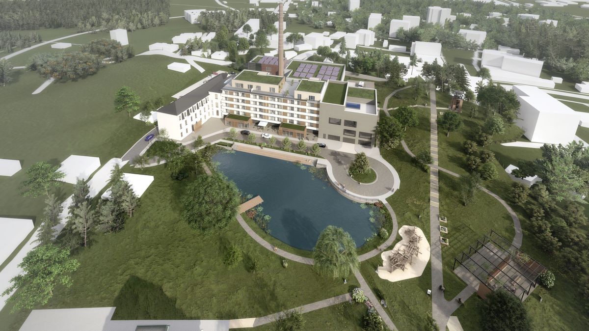 Město v příhraničí sází na přírodu. Hrádek pozemky u bývalé továrny promění v park s biotopy i sadem