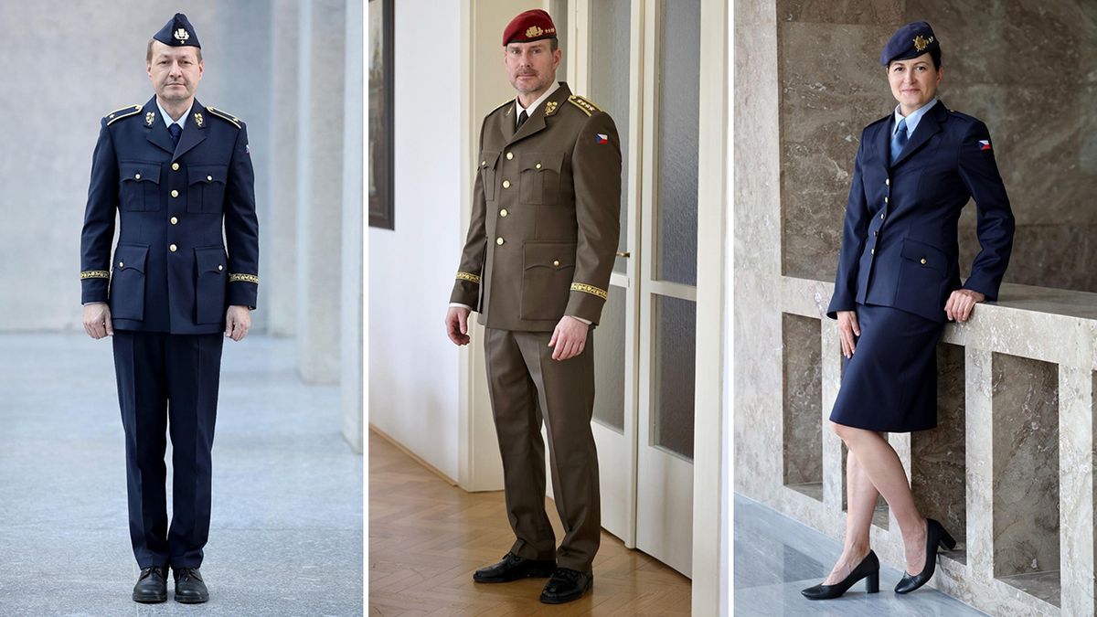 Armáda představila nové stejnokroje