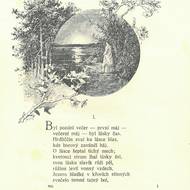 Ukázka titulního listu jednoho z vydání Máchova Máje