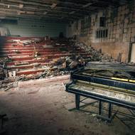 Bývalý kulturní sál v Pripjati