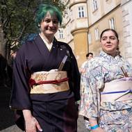 Průvod mířil od Strahovského kláštera na Karlův most.