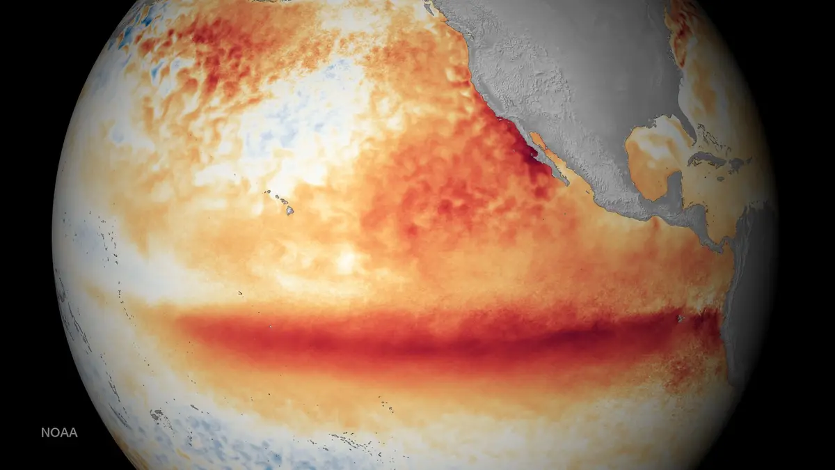 Klimatolog: El Niño může ukázat, jaká bude globální teplota 