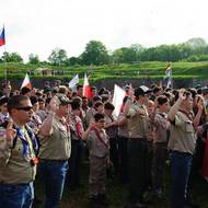 Snímky z předchozích ročníků skautského Intercampu.