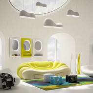 Hravost, mix barev, nadčasovost, funkčnost a důraz na technologie. To jsou poznávací znaky tvorby Karima Rashida.