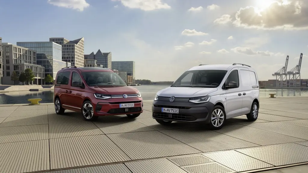 Volkswagen modernizuje nejmenší dodávku a rodinné MPV