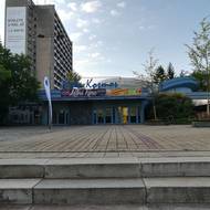 Pohled na třinecké kino před rekonstrukcí