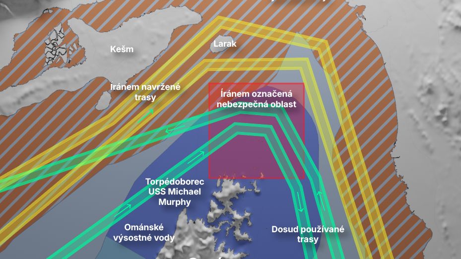 USA zahajují blokádu íránských přístavů. Torpédoborce už jsou v Perském zálivu