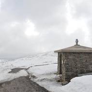 Kaplička obětem hor pod Luční horou.