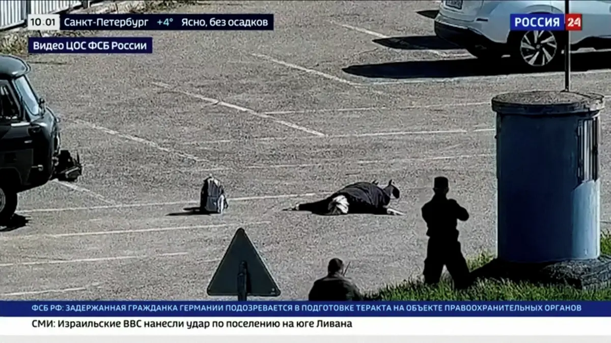 V Rusku zadrželi Němku. Podle FSB jí Ukrajinci dali úkol odpálit nálož