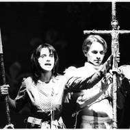 Lucie Bílá jako Johanka z Arku ve stejnojmenném muzikálu.