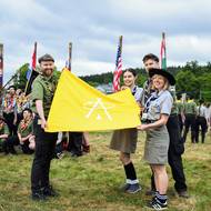 Snímky z předchozích ročníků skautského Intercampu.