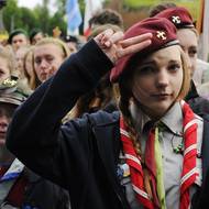 Snímky z předchozích ročníků skautského Intercampu.