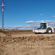 Úsek dálnice má téměř dvacet kilometrů.