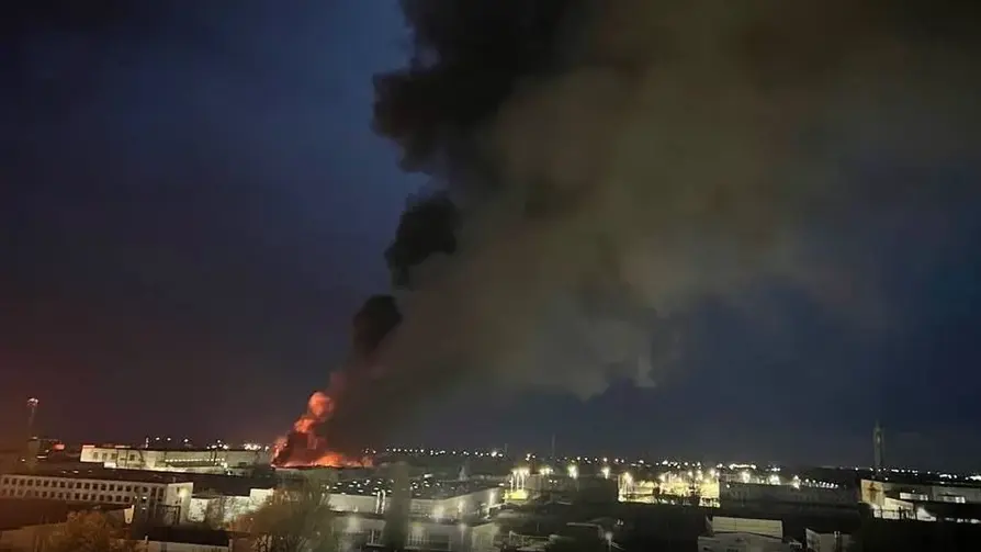 Ukrajinské neptuny zasáhly ruskou továrnu na výrobu dronů