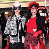 Nejkreativnější outfit večera vynesla rapperka Sharlota s make-up artistkou Dianou Vitikačovou, které se výstřednosti rozhodně nebojí.