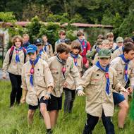 Snímky z předchozích ročníků skautského Intercampu.