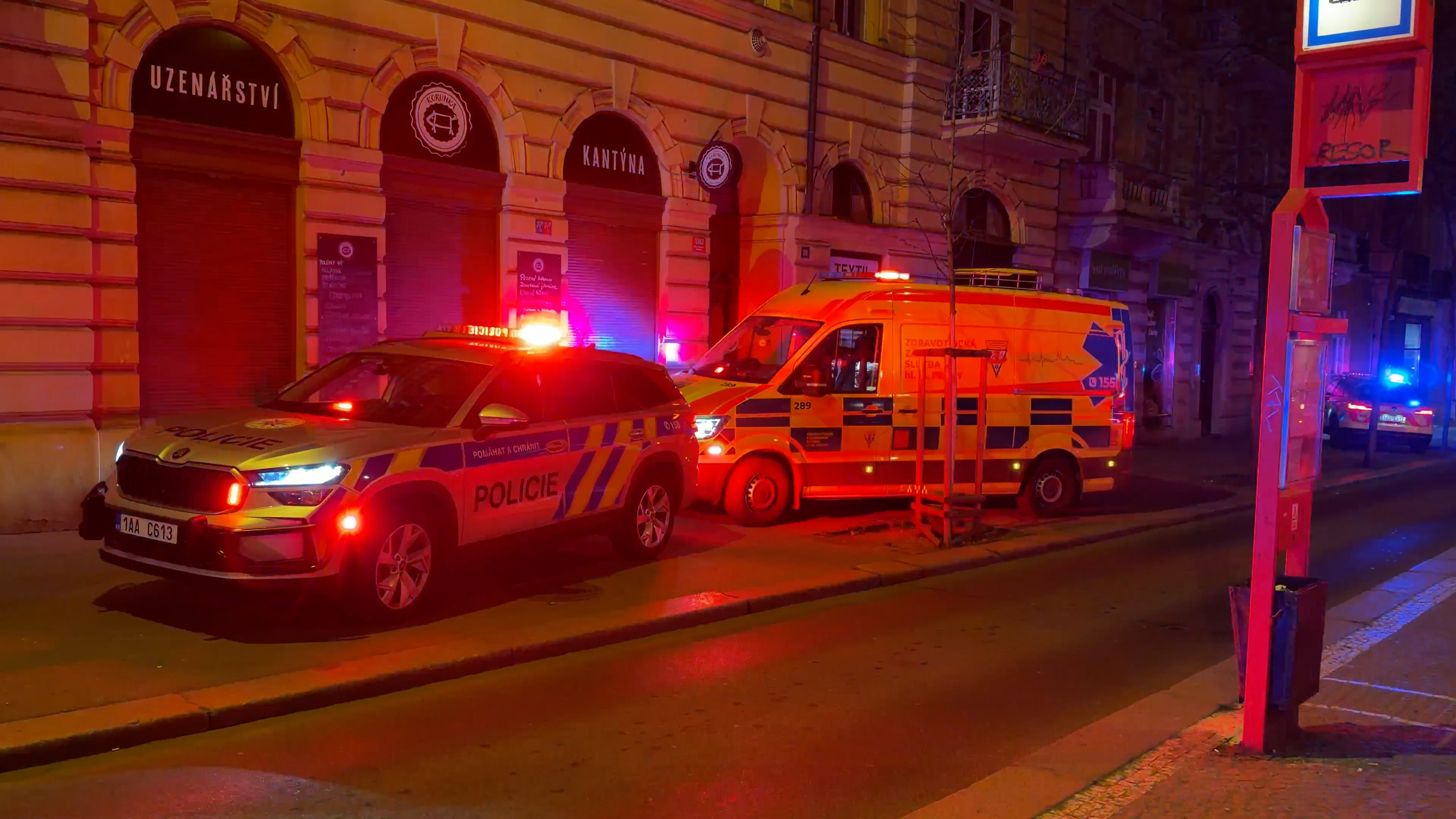 Hádka v centru Prahy skončila pobodáním