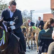 Nedělní jízdě kolem osení přálo počasí.