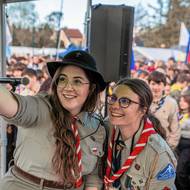 Snímky z předchozích ročníků skautského Intercampu.