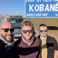 Vítek projel oblast se dvěma kamarády.