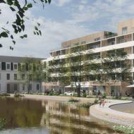 Budoucí podoba továrny a okolí.