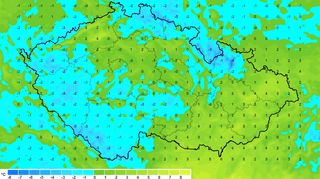 Česko zažilo mrazivé ráno. Na Šumavě naměřili -10 °C