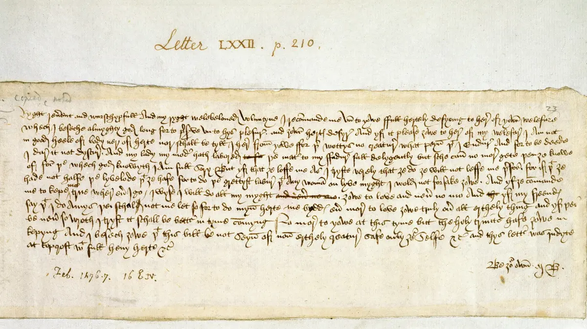 Jaké měli trable s láskou v 15. století? AI rozluštila nejstarší milostný dopis