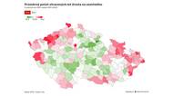 Kde v Česku máte naději na nejdelší život? Podívejte se na interaktivní mapu