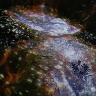 Hvězdná mlhovina v kaolinovém dole