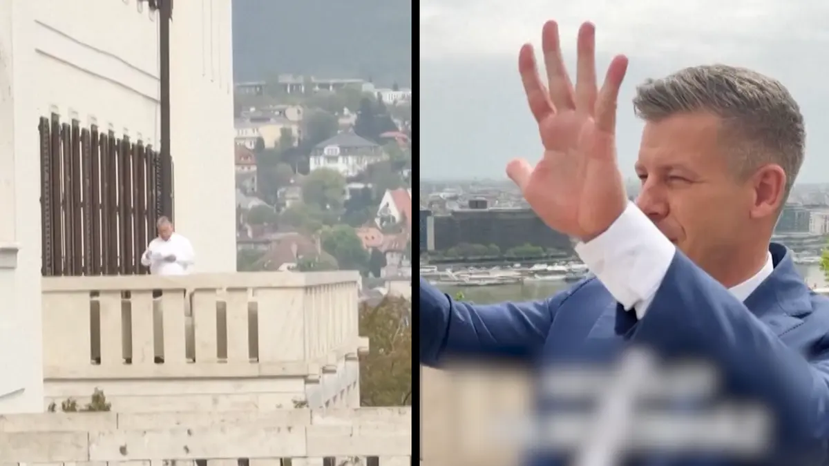 Magyar zamával z prezidentského paláce zadumanému Orbánovi. Jeho sídlo vlády nechce